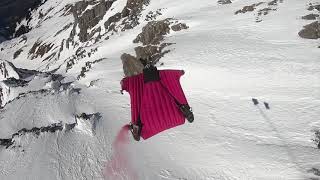 Rock The Pistes 2019 Morgins wingsuit flying [upl. by Yrolam]