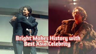 Bright Vachirawit Makes History with Best Asia Celebrity Win at MTV Japan 2023 [upl. by Salomo]