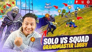 Solo Rule in Bimasakti 😎 40 Grandmaster Squad Alive in Last Circle 😱 Tonde Insane 1 vs 4 Gameplay [upl. by Marchak]