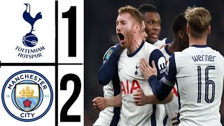 🔴 Tottenham Vs Man City 21 Extended Highlights Eflcup 2024 [upl. by Emorej]