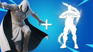 What Happens If A Moon Knight Uses Moon Emote Lunar Charge Fortnite Battle Royale [upl. by Todd812]