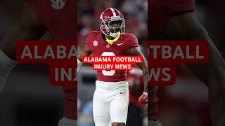 MAJOR Alabama Football Injury News On Kendrick Law Kobe Prentice Yhonzae Pierre amp Jaeden Roberts [upl. by Konstantine719]