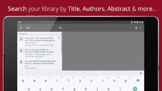 Mendeley for Android  Available now [upl. by Tut424]