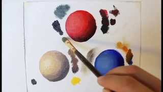 Painting Shadows and Highlights  The Basics [upl. by Mariel]