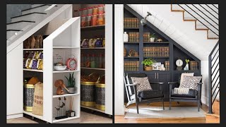 Best under stairs storage ideas Amazing under stairs space ideas [upl. by Corso]