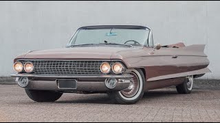 Very rare and iconic 1961 Cadillac Eldorado Biarritz Convertible [upl. by Novyar]