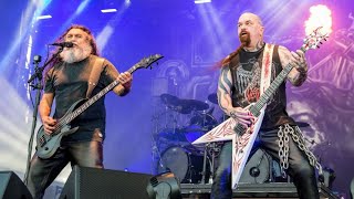 Slayer Tom Araya very emotional on Slayer band final tour at Download Festival Australia 2019 [upl. by Lechar]