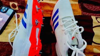 Unboxing adidas 22yrds cricket spikes😍😍🏏💞trending viralvideo cricketlover youtubeshorts adidas [upl. by Liebman87]