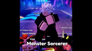 Beast sorcerer EVOLVEDshowcase Anime Defenders [upl. by Meier867]