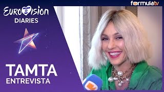 Tamta Eurovisión 2019 quotSi España me lo pide estaré dispuesta a representarosquot  Entrevista [upl. by Garate839]