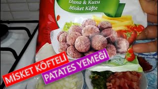 Misket Köfteli Patates Yemeği Nasıl Yapılır [upl. by Roon]