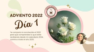 Calendario de Adviento 2022 Día 1 [upl. by Naitsabes582]