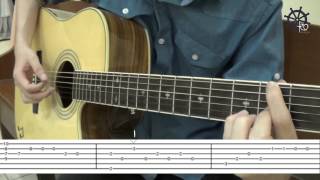 Belajar Fingerstyle Wonderful Tonight  Eric Clapton [upl. by Olrac487]