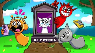 WENDA SAD DEATH Incredibox Sprunki Horror Game [upl. by Ahsenac]