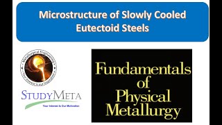 Microstructure of Slowly Cooled Steels  Eutectoid Steel [upl. by Nahseez928]