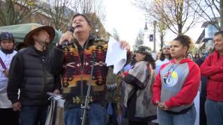 March for Standing Rock and No LNG  November 12th 2016 [upl. by Nozicka]