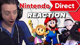 THIS WAS AMAZING  Nintendo Direct Reaction [upl. by Belac]