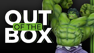 Hulk Classic Premium Format Figure Unboxing  Out of the Box [upl. by Araihc744]