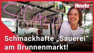 Schmackhafte quotSauereiquot am Brunnenmarkt [upl. by Shutz151]