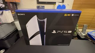 Unboxing The PS5 PRO From PS Direct [upl. by Saticilef651]