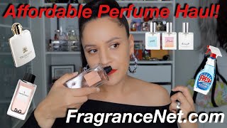 Affordable perfume  FragranceNet Perfume Haul [upl. by Ahsiuqat178]