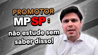 Promotor MPSP 5 peculiaridades do concurso que vão mudar tudo [upl. by Grosmark]