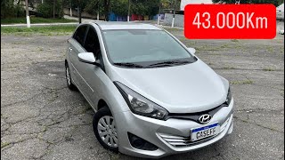 HYUNDAI HB20 HATCH 16 MANUAL 2015  SOMENTE 43000Km  ÚNICO DONO  CaseffMotors [upl. by Elwyn79]