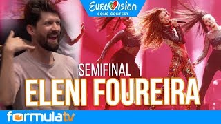 La prensa enloquece con Eleni Foureira Chipre y su quotFuegoquot en la Semifinal 1 de Eurovisión 2018 [upl. by Molli]