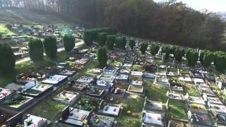 City cemetery Donja Stubica  Gradsko groblje Donja Stubica  DJI Phantom 3 [upl. by Leiahtan]