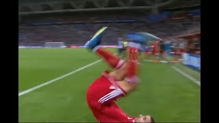 Irans Milad Mohammadi Acrobatic Throw In Fail Vs Spain  World Cup 2018 Bloopers [upl. by Trevar]