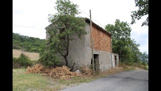 Detached ruin of 150sqm with 1000sqm of land valley views 25km to town peaceful relaxing [upl. by Vivian]