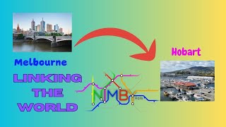 Nimby Rails Linking The World Episode 9 Melbourne to Hobart [upl. by Medorra946]