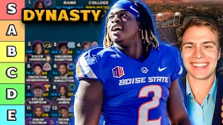 2025 Dynasty Rookie Running Back Rankings amp Tiers [upl. by Kacy997]