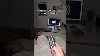 Klopf Prank an meine Freundin😳 comedy couple shorts [upl. by Jessabell496]