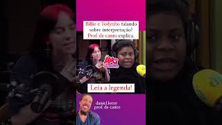 BILLIE EILISH E JOJO TODYNHO prof de canto explica… billieeilish auladecanto [upl. by Gingras]