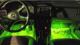 Como instalar Luces LED en el interior del Coche [upl. by Shenan]