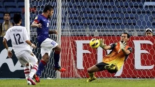 Laos vs Malaysia AFF Suzuki Cup 2012 [upl. by Bobbe]