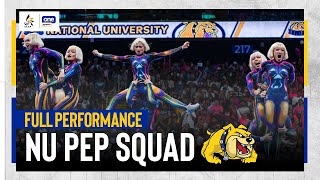 NU PEP SQUADS FULL ROUTINE  UAAP SEASON 87 CHEERDANCE COMPETITION  DEC 1 2024 [upl. by Yerffeg]