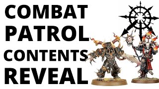 New Chaos Space Marines Combat Patrol CONTENTS REVEAL  Is the Chaos Marine Box Better or Worse [upl. by Balthazar]