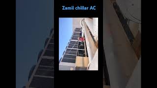 Zamil ⚡ chillar 😦 AC 💙 zamil bluestar machine actechnician [upl. by Worden]