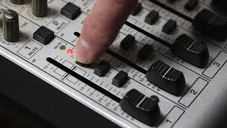 How to use a Behringer UB2222FXPRO mixer for live sound reinforcement [upl. by Bibby]