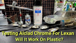 Testing Alclad Chrome For Lexan  Will It Work On Plastic Models [upl. by Aliahkim]