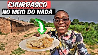 FIZEMOS UM CHURRASCO BRASILEIRO NA MODA AFRICANA [upl. by Woodall]