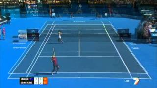 S Stosur v F Schiavone Highlights Womens Singles First Round Sydney International 2012 [upl. by Other282]