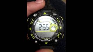 How to set the time on your Armitron all sport watch [upl. by Finstad596]