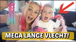 HAAR TUTORiAL MET NEPHAAR 💇‍♀ Bellinga Familie Vloggers 1152 [upl. by Ahsirkal]