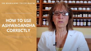 How to Use Ashwagandha Correctly [upl. by Gorges]