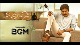 AGNATHAVASI BGM  Instrumental  2nd Half BGM  PAWAN KALYAN [upl. by Archambault274]