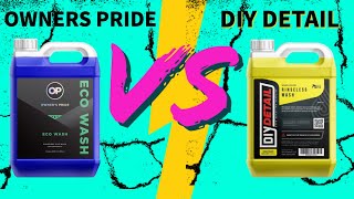 diy detail rinseless vs op eco wash [upl. by Aralk468]