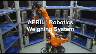 APRIL™ Robotics Weighing System introduction [upl. by Eillat]